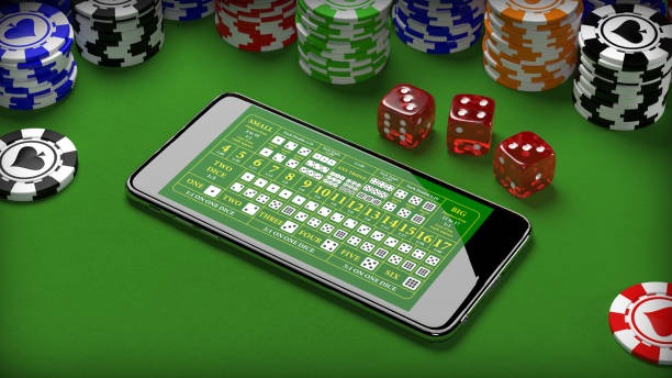Dashboard showing live football markets and casino game categories